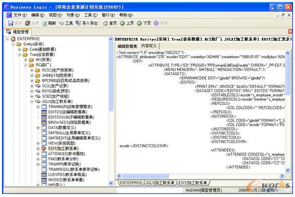 圖4 企業建模平臺
