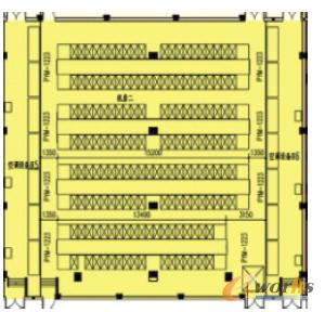 主機房設備布置平面