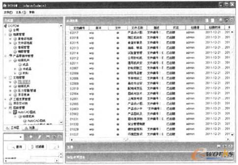 PDM系統功能模塊及界面展示