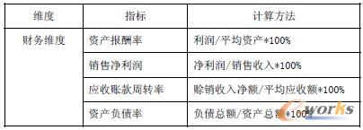 表3 實(shí)施后評(píng)價(jià)指標(biāo)-財(cái)務(wù)維度