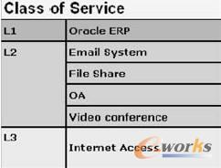 MPLS VPN網(wǎng)絡的CoS劃分