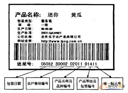 追溯標簽設計圖