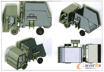 多功能工程車草圖