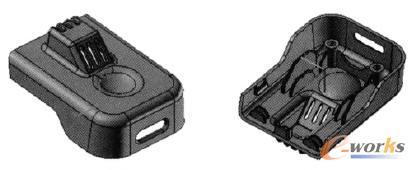 電器面殼制品數(shù)字模型