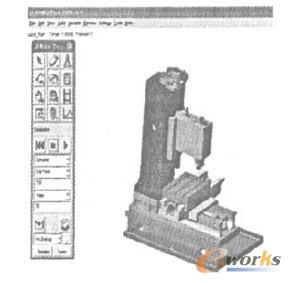 數控銑床在ADAMS中的運動