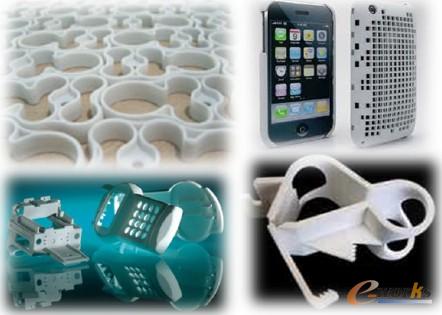 Projet 3500 塑料材料快速成型機(jī)打印的產(chǎn)品