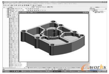 在CAPP平臺下瀏覽零件的三維模型