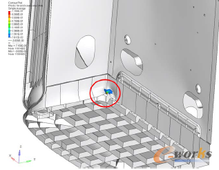 圖5 局部應(yīng)力分布圖