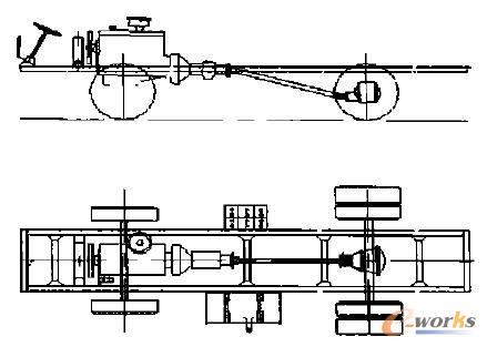 底盤總布置參數化繪圖結果