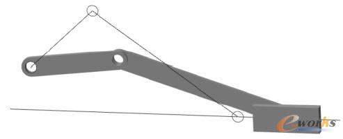 曲柄滑塊機(jī)構(gòu)模型