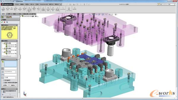 裝配體爆炸及動畫模擬