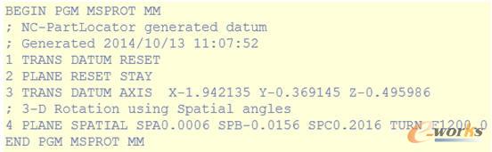 基準修正NC程序