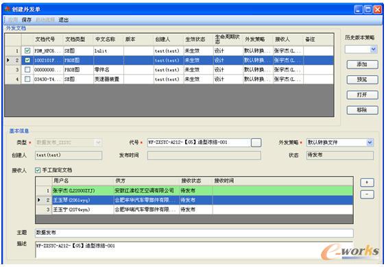 數據外發流程圖
