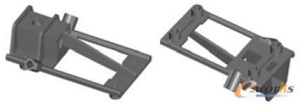 支架三維模型展示圖