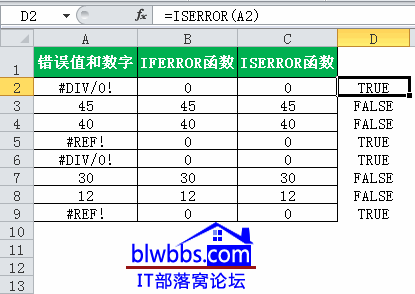 iserror����(sh��)�÷�