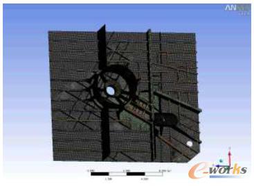 甲板下結構網格劃分