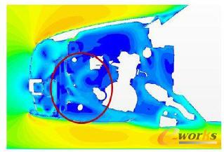 原始模型發動機室