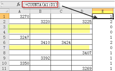 excel�h���հ��У�