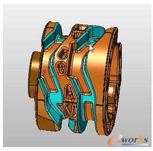 �����SCAD/CAM����3D�ӹ��Dʾ�{ɫ�ļӹ��^��