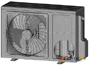 圖2 空調(diào)室外機