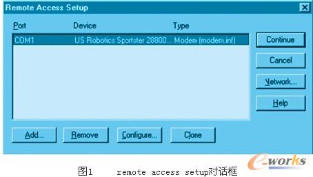 安裝遠程訪問服務