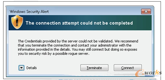 ���ψD��ʾ��Windowsƽ�_���R�e���µĻ��߽��^׃����RADIUS�������C���r�o������ʾ��Ϣ