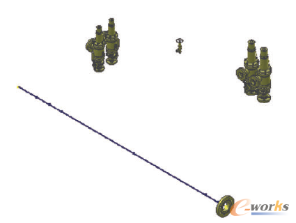 圖3 創建總管路