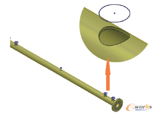 圖8 放置支管配件