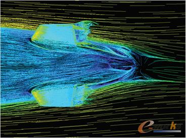 �D3 ��40E�wͧ��CFD��������@ʾ�������ϵ������О��Լ��wͧ�����β��