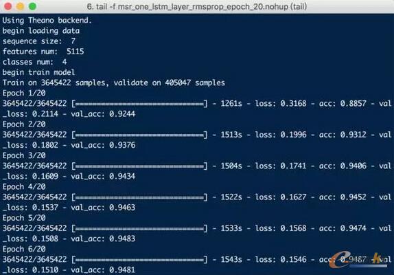���Aģ�ͣ�1��LSTM������RMSprop��Ӗ��20��