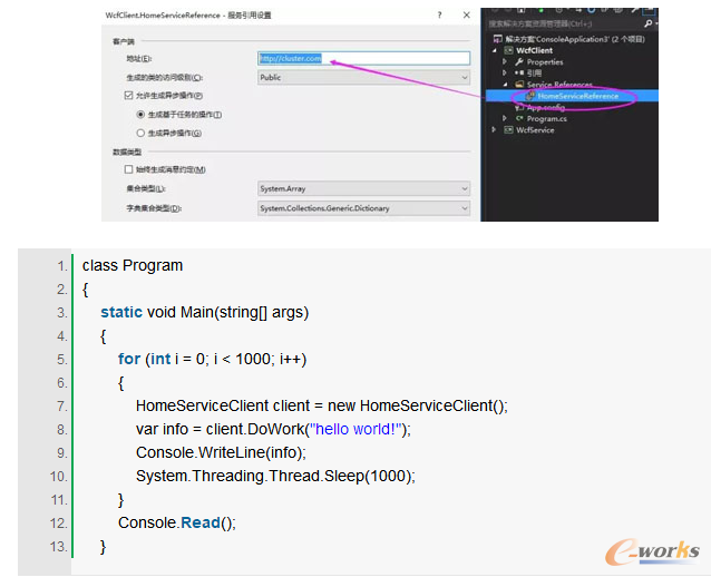 ʹ��Nginx��߿��ã��߲��l��WCF��Ⱥ