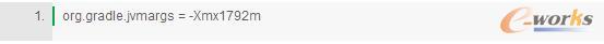      gradle.properties�� org.gradle.jvmargs = -Xmx1792m 